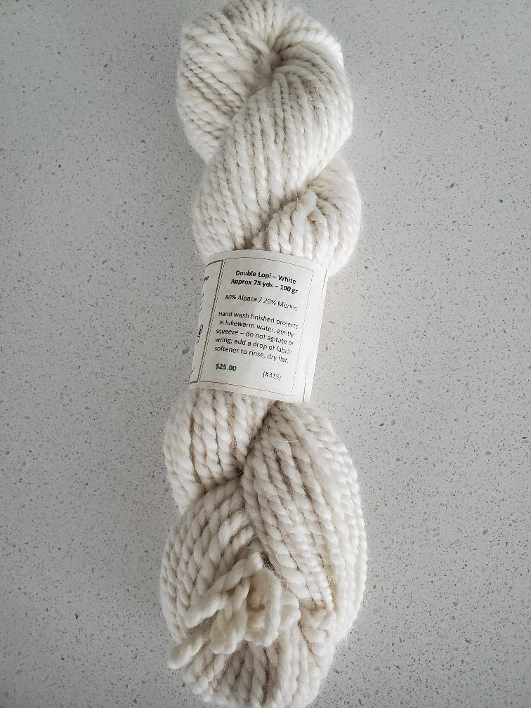 315 Double Lopi Alpaca Yarn (80% Alpaca/20% Merino) - Country Gables Ltd